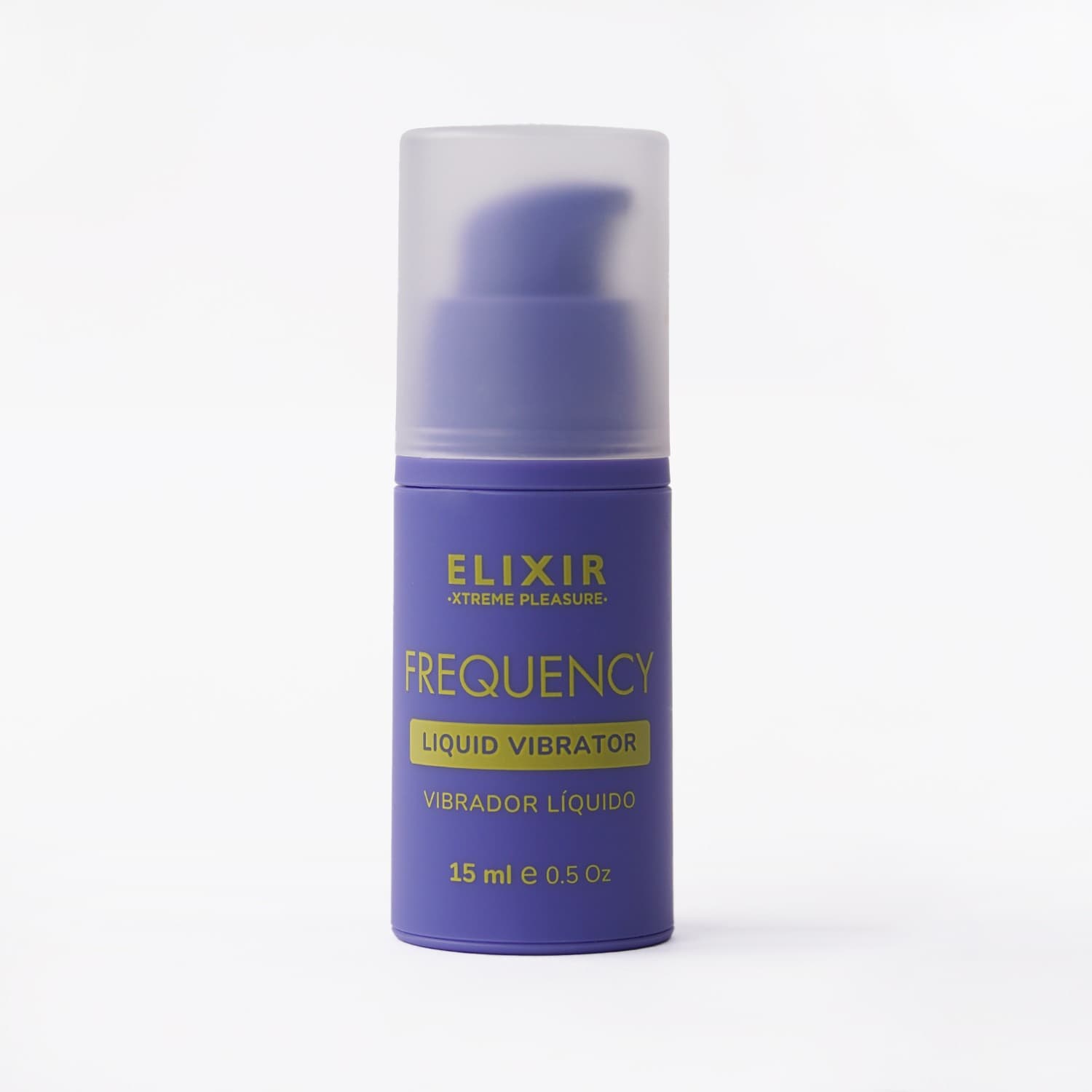 Frequency — Un gel vibrador líquido que despierta la piel con un cosquilleo cálido.